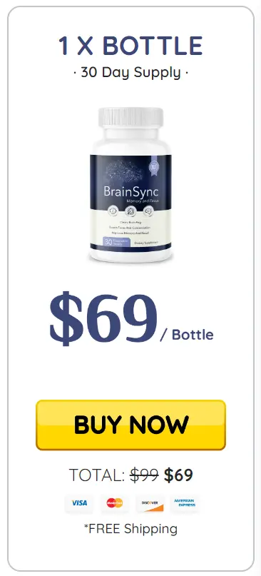 BrainSync - 1 Bottle